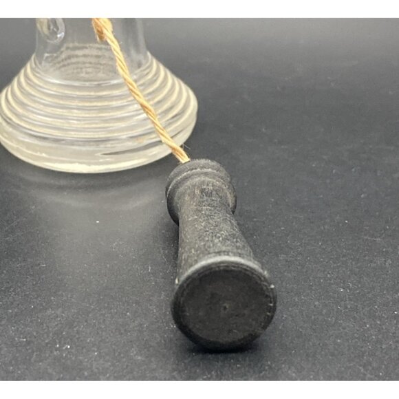 Vtg Candlestick Telephone Glass Candy Container TH Stough Co Jeanette PA LOOK - Picture 15 of 16